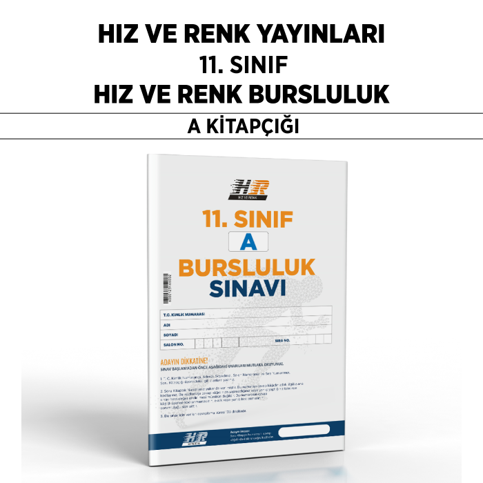 HIZ RENK 11.SINIF DENEME KLB.BURSLULUK 1-A - 25-26